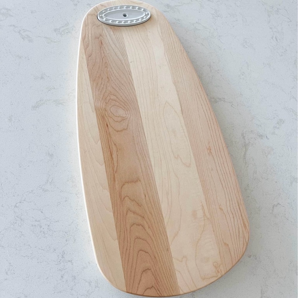Nora Fleming Retired Maple Tasting board - New